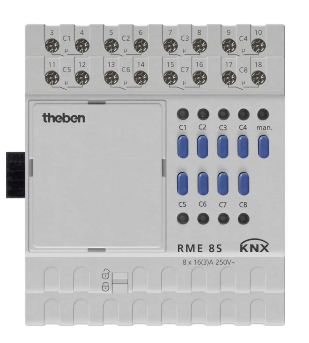 Logiikkamoduuli Theben KNX RME 8 S - LOGIIKKAMODUULI THEBEN RME 8 S KNX