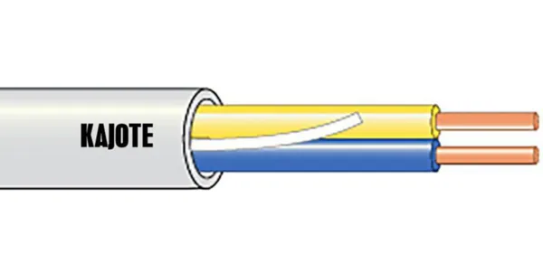 Merkinantokaapeli-HF Kajote KLM LSZH Dca KLM-LSZH 2X0.8 PK600
