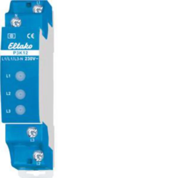 Valvontarele vaiheenosoitin P3K12-230V Eltako