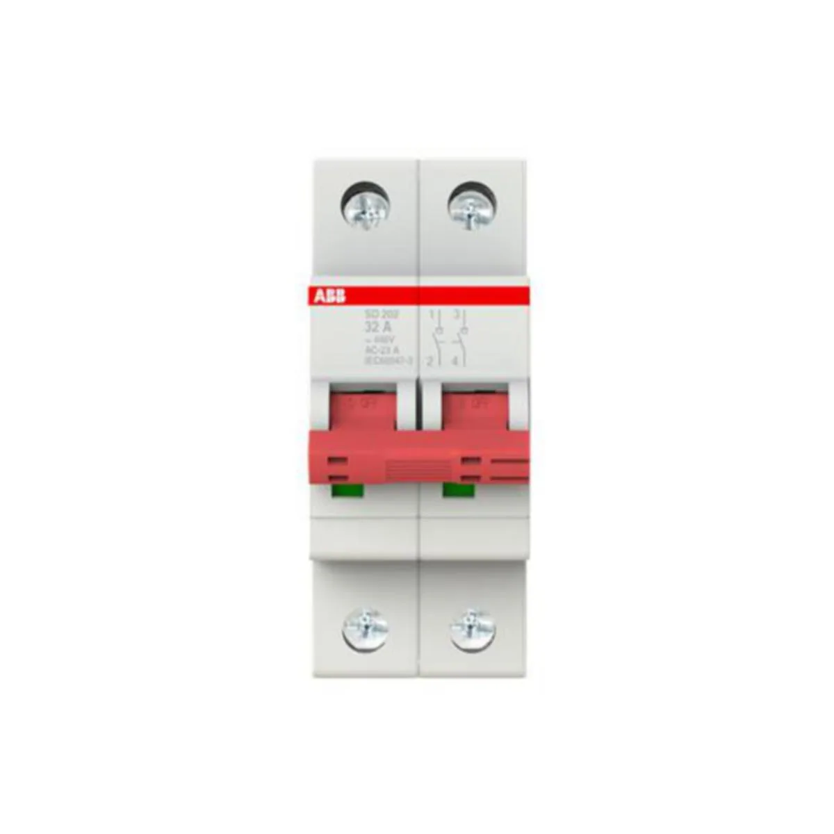 Kuormankytkin vipu ABB SD200 2P 32A