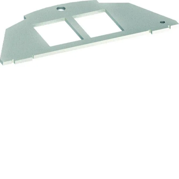 Liitinlevy Hager Electraplan.VE-EE 2-OS. KEYSTONE 19.3X14.7