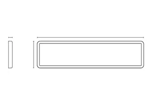 Pinta-asennusvalaisin SG Sense Surface - PINTA-ASENNUSVAL SENSE SURFACE SENSE SURFACE 300X1600 4000K