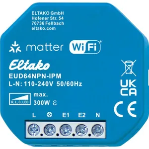 Valonsäädin Eltako Sarja 64 - VALONSÄÄDIN SARJA 64 YLEISHIMMENNIN, WIFI, MATTER