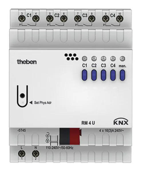Lähtöyksikkö Theben RM 4 U