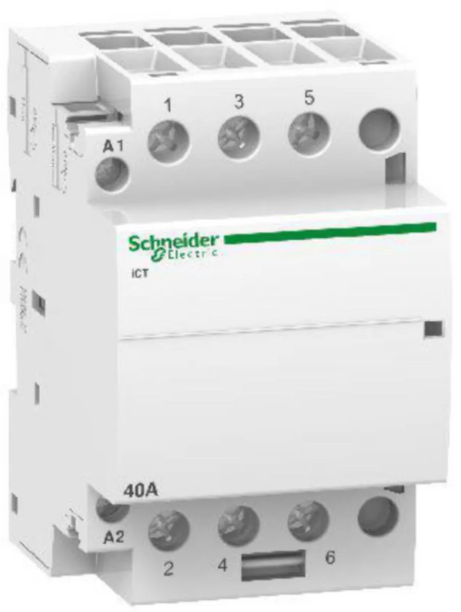 Moduulikontaktori Schneider Electric Acti 9 iCT 40A 3S 230VAC
