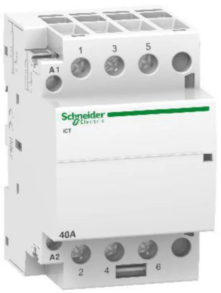 Moduulikontaktori Schneider Electric Acti 9 iCT 40A 3S 230VAC