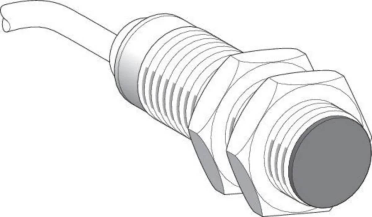 Induktiivinen tunnistin Telemecanique OsiSense XS612B3-sarja M12 - INDUKTIIVINEN TUNNISTIN M12 XS612B3DAL2 DC NO SN=4MM 2M