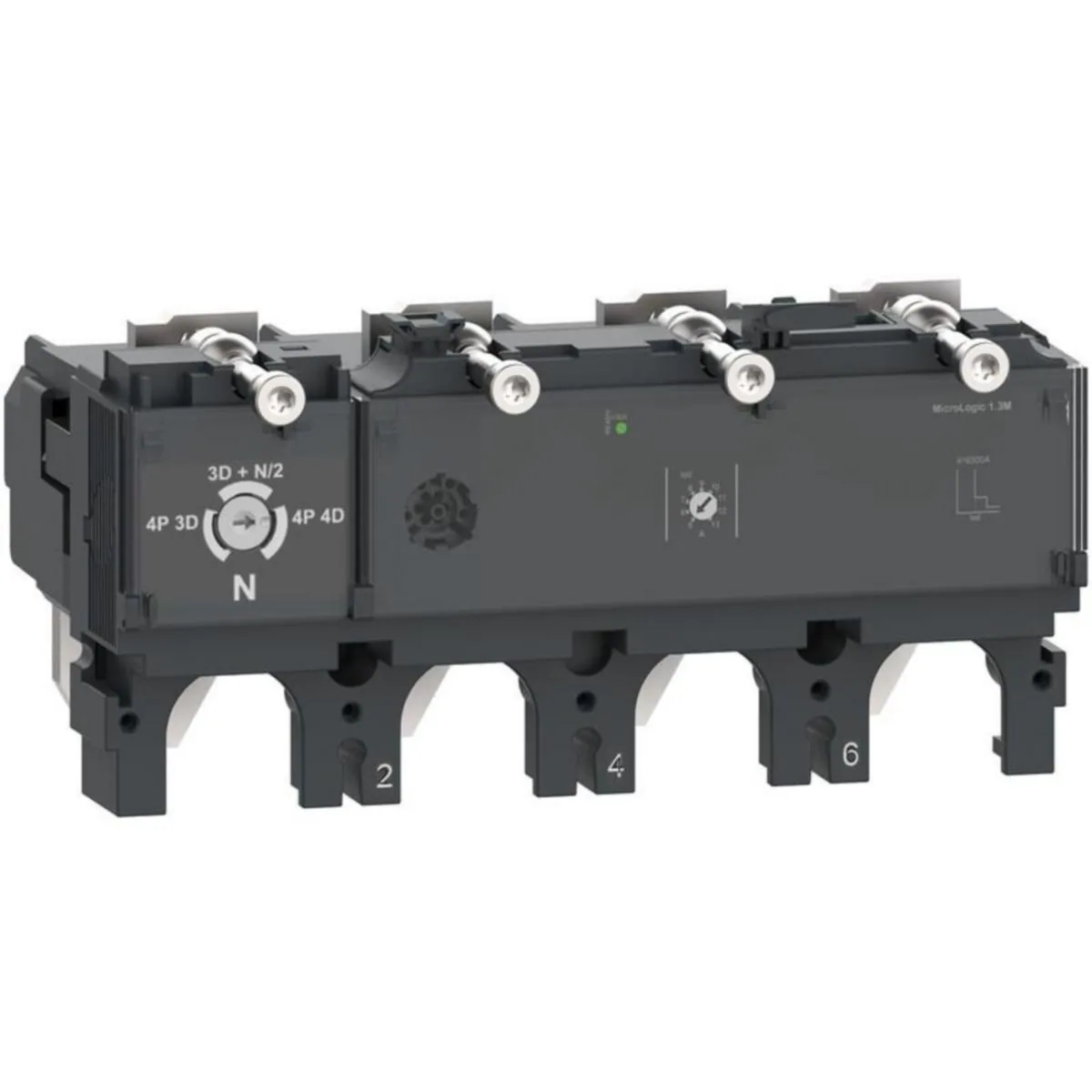 Kompaktikatkaisijan suojarele Schneider Electric ComPactT MicroLogic 4P 2.3 250A NSX400