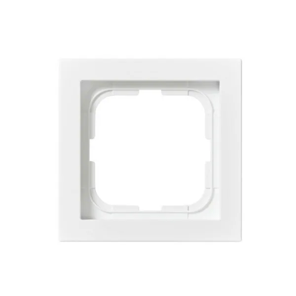 Peitelevy ABB Impressivo matta valkoinen 1OS/IP21/85MM MVAL