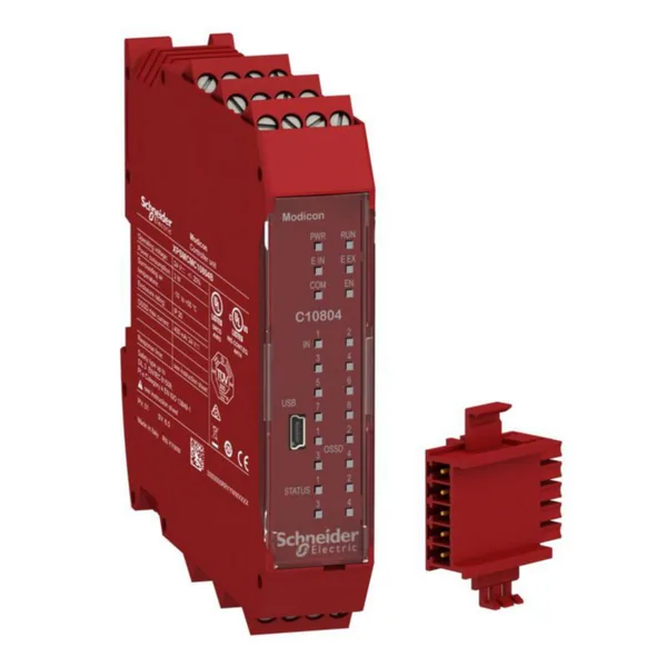 Turvarele Schneider Electric Modicon CPU 8 TULOA, 4 LÄHTÖÄ