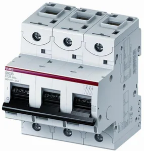 Johdonsuojakatkaisija ABB S800 - JOHDONSUOJAKATKAISIJA S800 S803S-D6, 3P D 6A