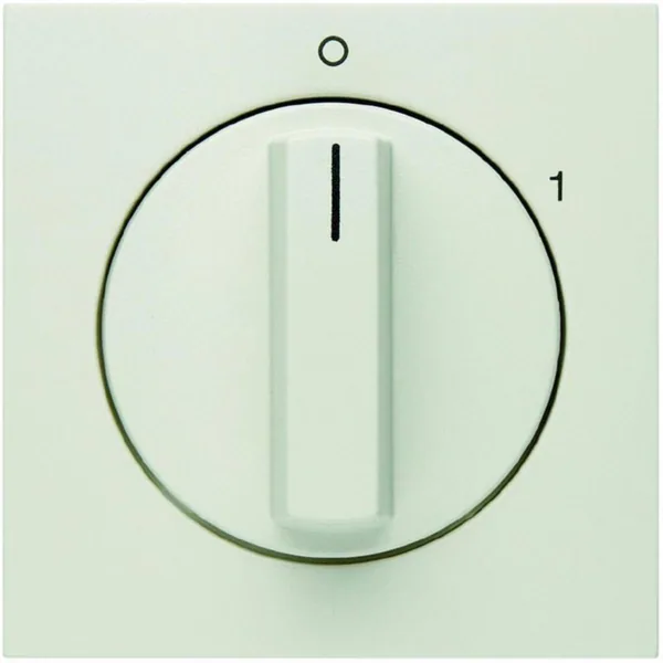 Keskiölevy Hager S.1 0-1 switch 3862/386201 white
