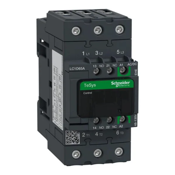 Kontaktori Schneider Electric TeSys LC1D65AEHE 65A 3S 48-130VACDC