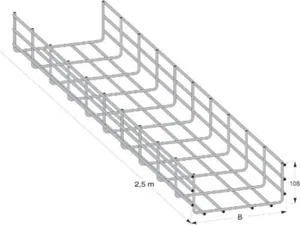 Lankahylly MP-Bolagen 7.. R/HR C5-M - LANKAHYLLY MP-BOLAGEN MP-725HR C5-M 400mm 2.5m