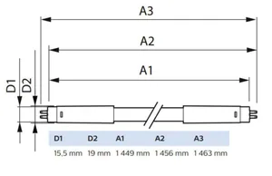 LED-valoputki T5 Philips Master LEDtube HF - LED-VALOPUTKI T5 MASTER HF 1500MM HO 26W 830 T5 OE