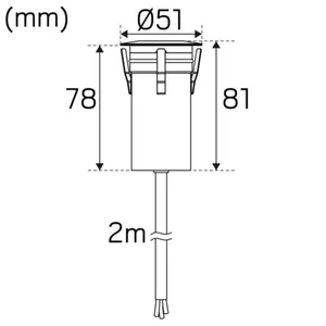 Maavalaisin Hide-a-lite Decklight Super - MAAVALAISIN HIDE A LITE DECKLIGHT SUPER 230V 25°