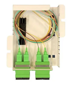Päätekotelo LA-FIBER kalustettu metallinen - PÄÄTEKOTELO LA-FIBER KUITUPÄÄTEKOTELO 2×SC/APC DX
