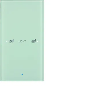Painike KNX Hager TS Sensor - PAINIKE KNX TS SENSOR 1OS. LISÄT. OP. LASI VAL